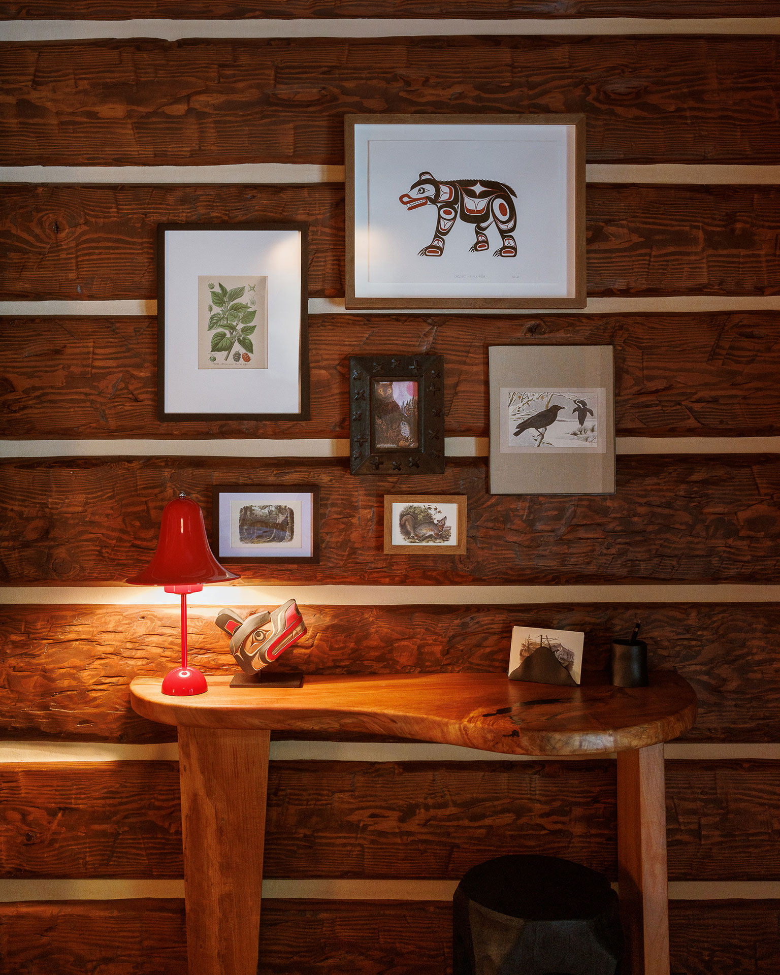 Homalco art at Fawn Bluff